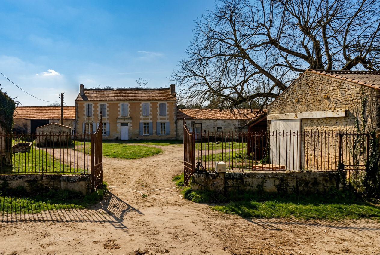 La demeure de Charles Lebert à Saint-Agnant (Édifice, XVIIe siècle)